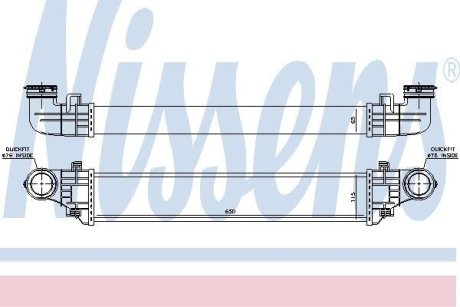 Інтеркулер NISSENS 96785