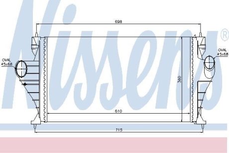 Интеркулер NISSENS 96853