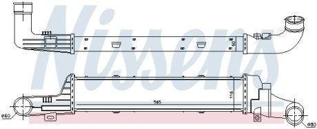 Интеркулер NISSENS 96861