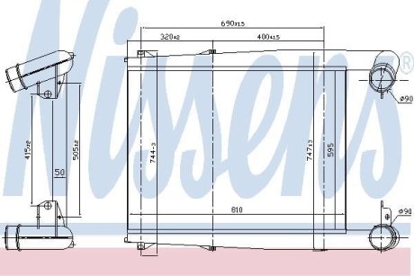 Інтеркулер NISSENS 97028