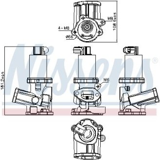 Клапан зворотній ALFA ROMEO FIAT OPEL NISSENS 98210