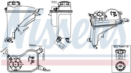 Расширительный бачок NISSENS 996268