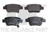 Гальмівні колодки зад. дискові Toyota Avensis/Corolla Verso -06 NK 224563 (фото 1)