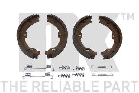 Комплект тормозных колодок, стояночная тормозная система NK 2733765