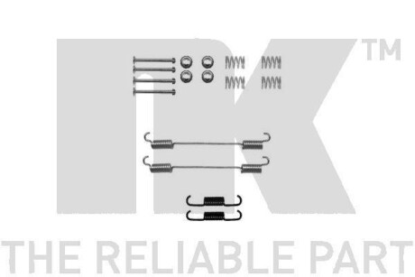 Комплектующие, тормозная колодка NK 7923796