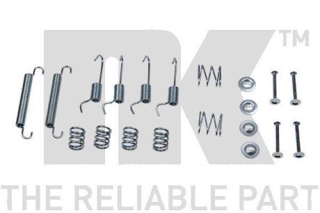Комплект монтажний гальмівних колодок NK 79350008 (фото 1)