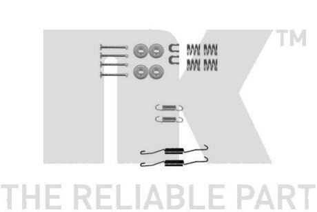 Комплектующие, тормозная колодка NK 7945778