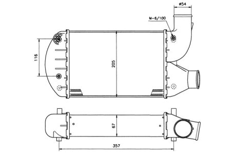 Интеркулер NRF 30134