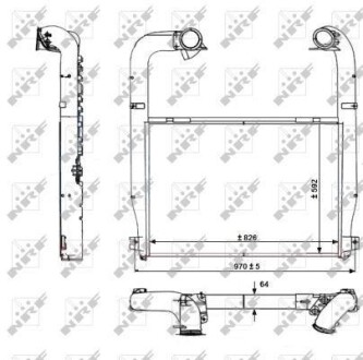 Интеркулер NRF 30223