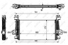 Радиатор интеркулера NRF 30270 (фото 5)