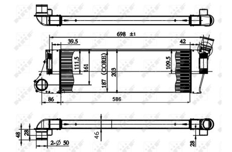 Интеркулер NRF 30899