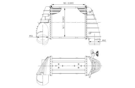 Інтеркулер NRF 309040