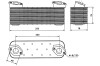 Радіатор масла, двигательное масло NRF 31049 (фото 5)