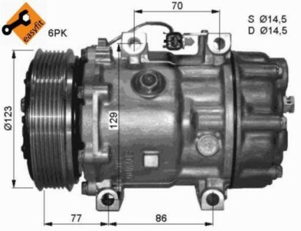 Компрессор, кондиционер NRF 32430G