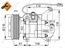 Компресор кондицiонера NRF 32687G (фото 1)