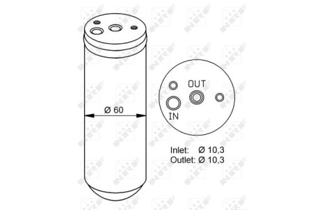 Осушитель, кондиционер NRF 33293
