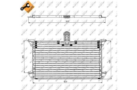 Конденсатор, кондиционер NRF 35061