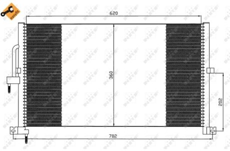 Конденсатор, кондиционер NRF 35603