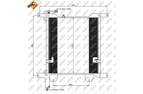 Конденсатор, кондиционер NRF 35837