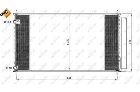 Конденсатор, кондиционер NRF 35838