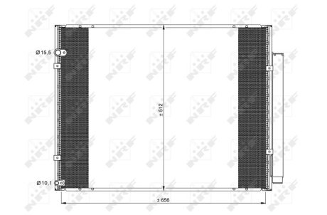 Конденсатор, кондиционер NRF 35857