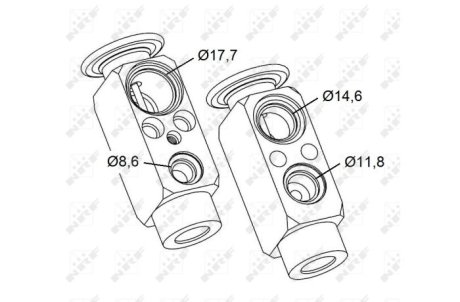 Клапан кондиціонера NRF 38479