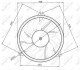 Вентилятор, охлаждение двигателя NRF 47049 (фото 1)