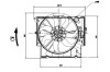 WENTYLATOR CHЈODNICY BMW X1 06- NRF 47923 (фото 1)