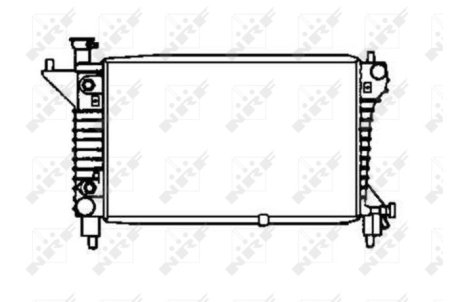 Радиатор, охлаждение двигател NRF 50254