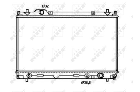 Радіатор NRF 50256