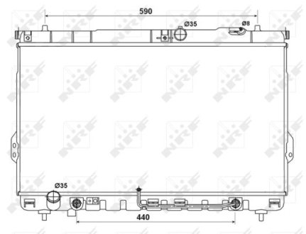 Датчик абс, передний NRF 53161