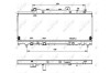 Радіатор, охолодження двигуна NRF 53202 (фото 1)