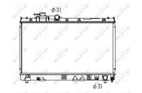 Радіатор NRF 53352
