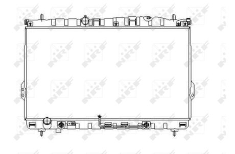 Радіатор NRF 53354