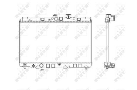 Радіатор NRF 53399