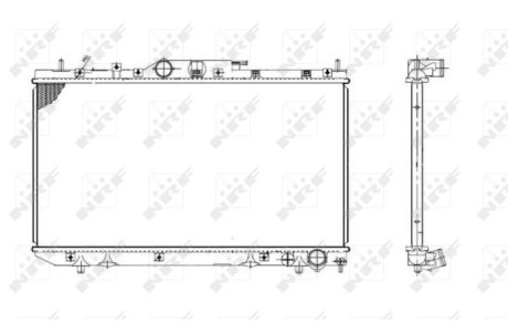 Радіатор NRF 53420