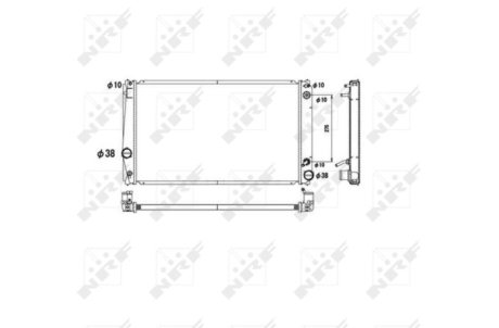 Радіатор NRF 53590