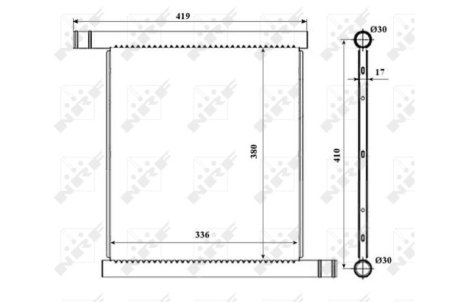 Радіатор NRF 53598