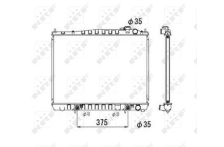 Радіатор NRF 53694