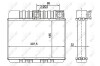 Радиатор обогрева салона NRF 54277 (фото 5)