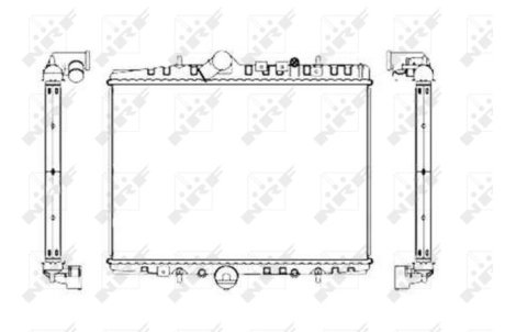 Радіатор NRF 55346