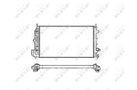 Радіатор NRF 58205