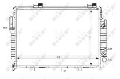 Радіатор NRF 59111