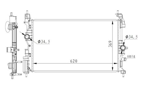 CHЈODNICA OPEL CORSA/ADAM 15- NRF 59265