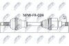 ПІВВІСЬ | FORD FOCUS I 1.8DI/TDI/TDDI, 2.0 98-04 /ЛІВ/ NTY NPWFR024 (фото 1)