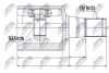 ШАРНІР РІВНИХ КУТОВИХ ШВИДКОСТЕЙ | FORD MONDEO 2.0TDCI, 2.3I IV 07-14, S-MAX 2.0TDCI, 2.3I 06- /ЛІВ, SKRZYNIA AUTOMAT AWF21/ NTY NPWFR065 (фото 1)