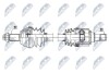 ПІВВІСЬ | FORD FIESTA 1.6I 16V 01-10, FUSION 1.6I 16V 02-10 /ЛІВ/ NTY NPWFR079 (фото 4)