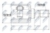ШАРНІР РІВНИХ КУТОВИХ ШВИДКОСТЕЙ | HYUNDAI GETZ 1.1 02-12 Л/П NTY NPWHY518 (фото 1)