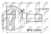 ШАРНІР РІВНИХ КУТОВИХ ШВИДКОСТЕЙ | LAND ROVER RANGE ROVER III 02-12, RANGE ROVER SPORT 05-09 /ЛІВ/ NTY NPWLR004 (фото 1)