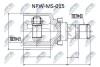ШАРНІР РІВНИХ КУТОВИХ ШВИДКОСТЕЙ | MITSUBISHI COLT Z32/34/36A 04-, SMART FORFOUR 04- NTY NPWMS015 (фото 1)